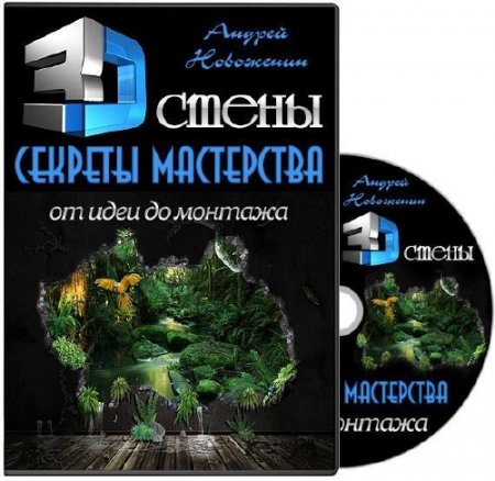 Обложка 3D стены секреты мастерства от идеи до монтажа. Тренинг (2014)