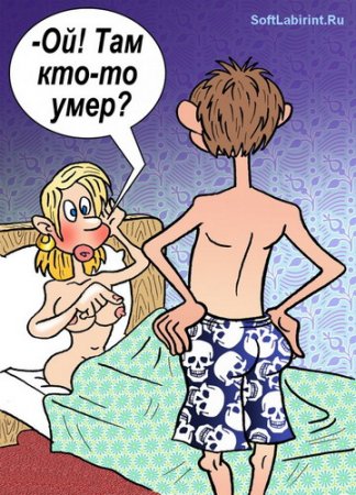 Обложка Карикатуры про Это. (2) 18+