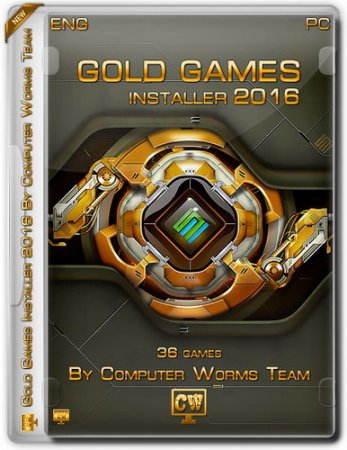 Обложка Gold Games Installer 2016 By Computer Worms Team (ENG) 2015