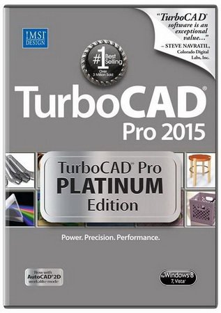 Обложка TurboCAD Pro Platinum 2015 22.2.48.2 Final  (x86/x64) ENG