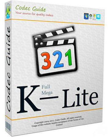 Обложка K-Lite Codec Pack 11.7.5 Mega/Full/Basic/Standard + Update (2015) ENG