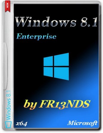 Обложка Windows 8.1 Enterprise (x64) v.6.3.9600 (2016) RUS/by Fr13nds