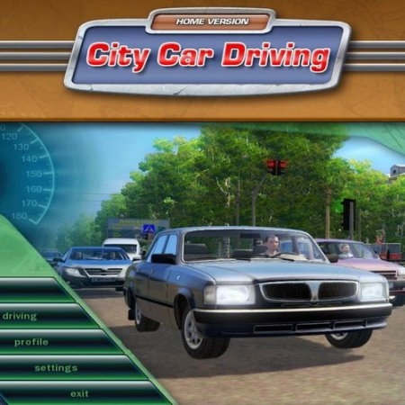 Обложка City Car Driving (2015) RUS/ENG