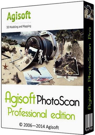 Обложка Agisoft PhotoScan Pro 1.2.4 Build 2399 (MUL/RU)