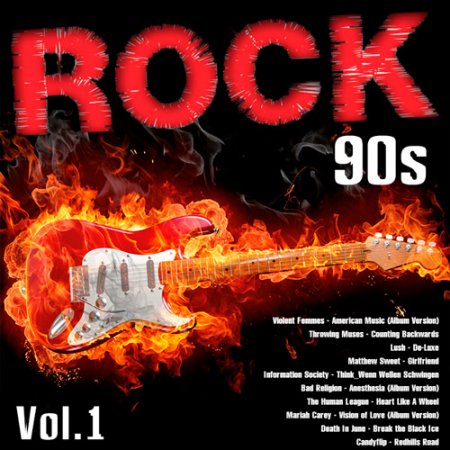 Обложка Rock 90s Vol.1 (2016) MP3