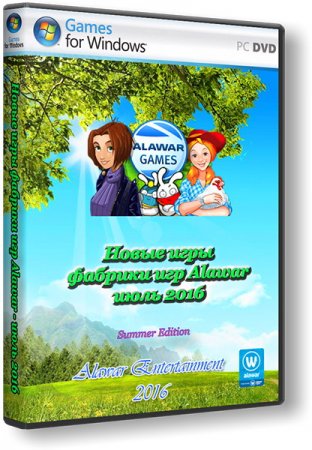 Обложка Новые игры фабрики игр Alawar - Июль (2016) RUS