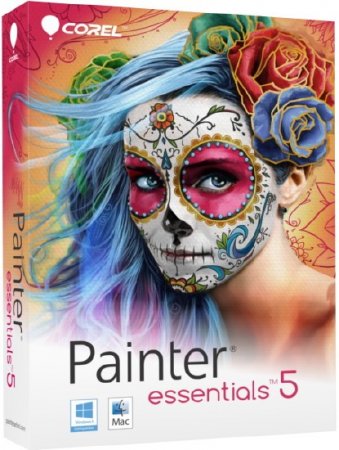 Обложка Corel Painter Essentials 5.0.0.1102 HF1 Multi/Eng+Rus