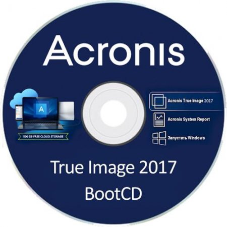Обложка Acronis True Image 2017 20.0.5033 BootCD (Multi/Eng/Rus)