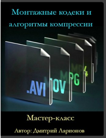 Обложка Монтажные кодеки и алгоритмы компрессии (2016) Мастер-класс