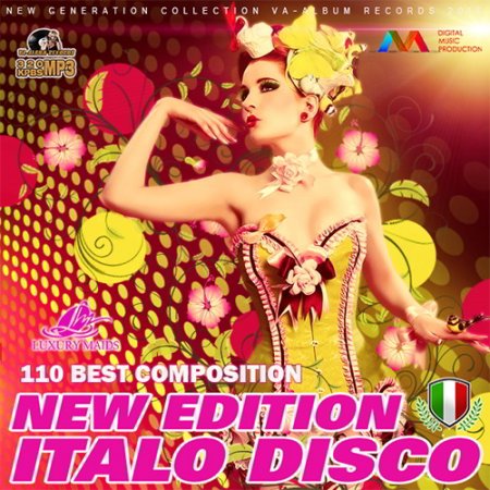 Обложка New Edition Italo Disco 80s (2016) MP3