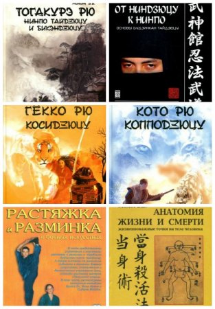 Обложка Наследие Ниндзя - Боевые искусства из 11 книг / В.В. Момот (PDF, DJVU)