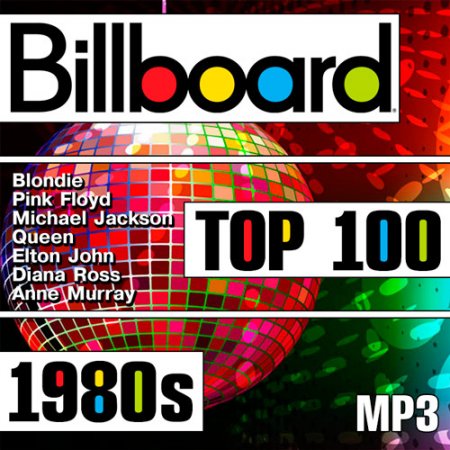 Обложка Billboard Top 100 1980s (2016) MP3