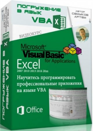 Обложка Погружение в язык VBA (Видеокурс)