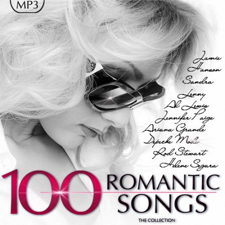 Обложка 100 Romantic Songs (2017) Mp3