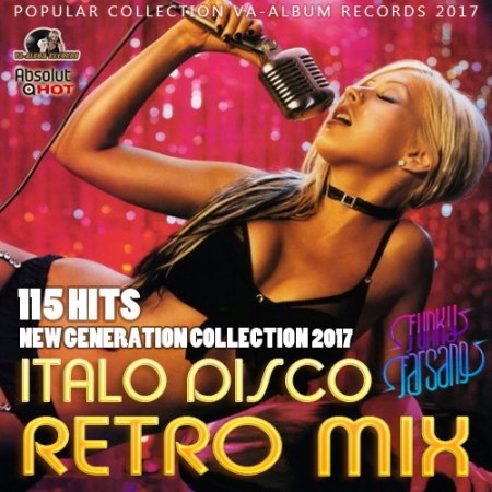 Обложка Italo Disco Retro Mix: New Generation (2017) MP3