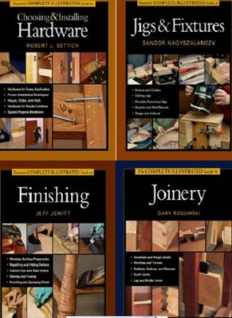 Обложка Столярный инструмент. Обработка древесины в 10 книгах / Taunton Press (2001-2006) PDF