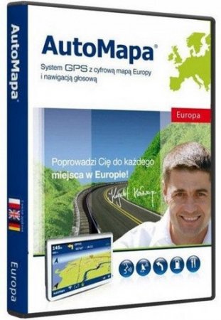 Обложка AutoMapa 6.24.0.2951 EU|PL-1710 Final Windows PC / WinCE / Windows Mobile (MULTI/RUS/ENG)