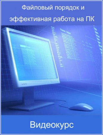 Обложка Файловый порядок и эффективная работа на ПК (2017) Видеокурс