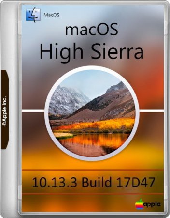 Обложка macOS High Sierra 10.13.3 Build 17D47 (2018) MULTi/RUS