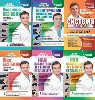 Обложка Игорь Борщенко - Как избавиться от боли в 17 книгах (2015-2017) FB2