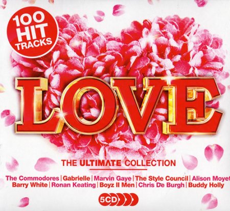 Обложка 100 Hits The Ultimate Love (2018) Mp3