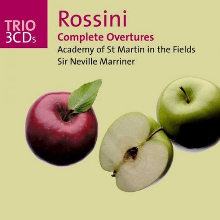 Обложка Sir Neville Marriner & Academy Of St Martin In The Fields - Rossini: Complete Overtures (3CD Set) (2003) lossless