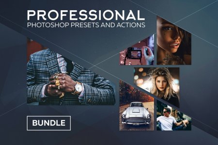 Обложка Pro Photoshop & Lightroom Photo Actions / Профессиональный набор панелей, экшенов, пресетов для Photoshop и Lightroom (2017) lrtemplate, atn, zxp, pdf, jpg