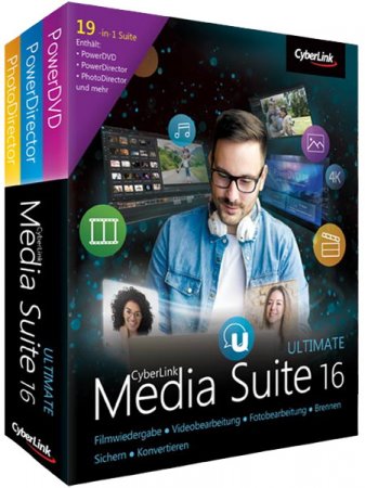 Обложка CyberLink Media Suite 16.0.0.1807 Ultimate (MULTI/ENG)