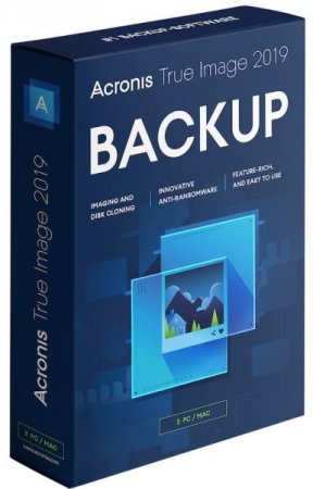 Обложка Acronis True Image 2019 Build 14610 Final + BootCD (MULTI/RUS/ENG)