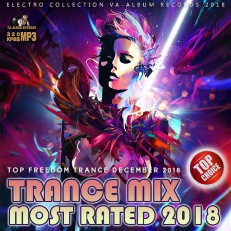 Обложка Trance Mix Most Rated (2018) Mp3