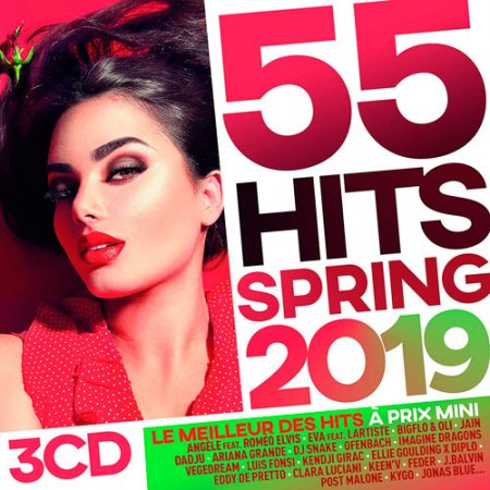 Обложка 55 Hits Spring (2019) Mp3