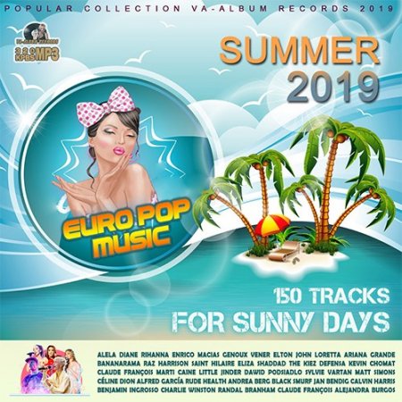 Обложка Europop Music For Sunny Day (2019) Mp3