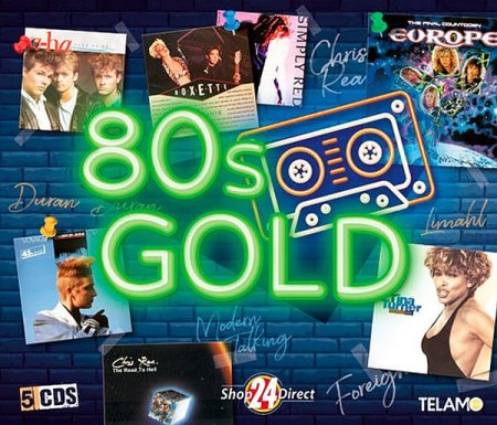 Обложка 80s Gold (5CD) (2019) Mp3