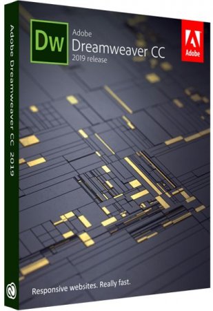Обложка Adobe Dreamweaver CC 2019 19.2.1.11281 x64 bit (MULTI/RUS/ENG)