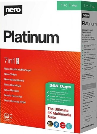 Обложка Nero Platinum 2020 Suite 22.0.00900 (MULTI/RUS/ENG) + Content Pack
