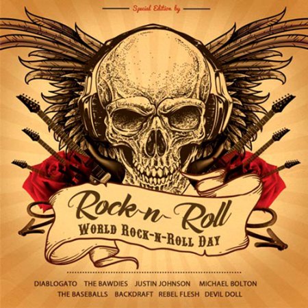 Обложка Rock n Roll - World Rock n Roll Day (Mp3)