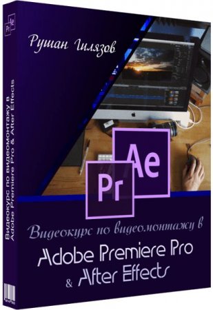 Обложка Видеокурс по видеомонтажу в Adobe Premiere Pro и After Effects (2019)