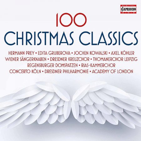 Обложка 100 Christmas Classics (5CD) (2019) Mp3