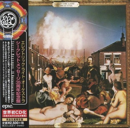 Обложка Electric Light Orchestra (ELO) - Secret Messages - 35th Anniversary Japanese Edition (2019) FLAC