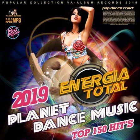 Обложка Planet Dance Music: Euromix Energia Total (2019) Mp3