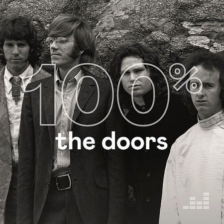 Обложка The Doors - 100% The Doors (Unofficial Release) (2019) Mp3