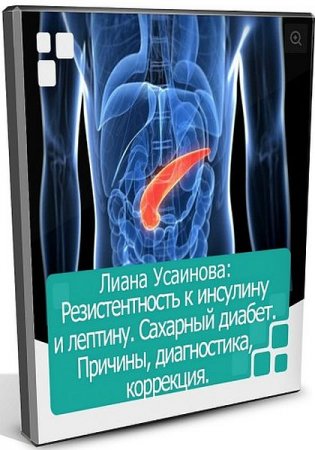 Обложка Резистентность к инсулину и лептину. Сахарный диабет 2-го типа. Диагностика, коррекция (2020) Вебинар