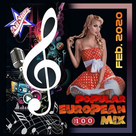 Обложка Popular European Mix (2020) Mp3