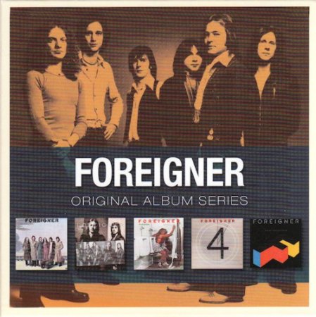 Обложка Foreigner - Original Album Series (5CD Box Set) FLAC