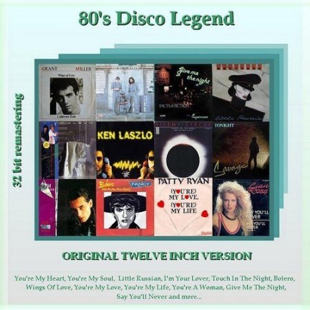 Обложка 80s Disco Legend Vol. 1 - 11 (Remastering, Extended Version) Mp3