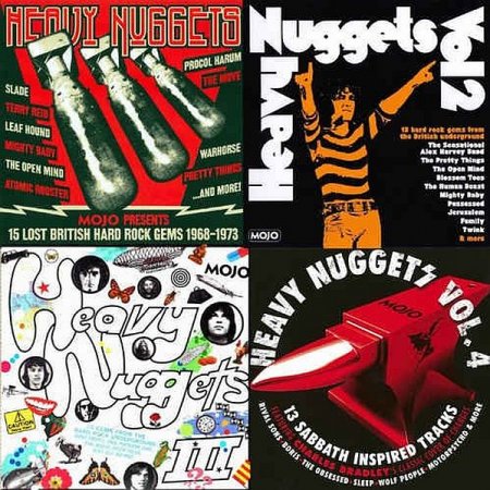 Обложка Heavy Nuggets Volume 1-4 (2007-2016) FLAC