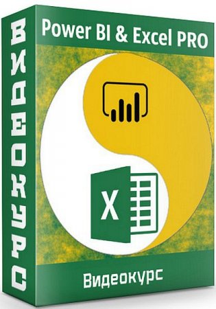 Обложка Power BI & Excel PRO (Видеокурс)