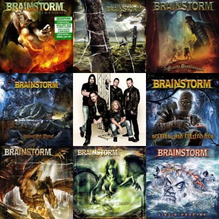 Обложка Brainstorm - Discography (17 CDs) (1997-2019) Mp3