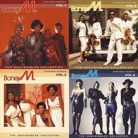 Обложка Boney M. - The Maxi-Singles Collection Vol. 1-4: Extended Version (2005-2006) FLAC