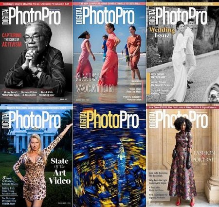 Обложка Подшивка журнала - Digital Photo Pro (January-December 2020) PDF. Архив 2020